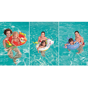 42-2305 ΚΟΥΛΟΥΡΑ ΘΑΛΑΣΣΣΗ ΣΕ ΣΧΗΜΑ ΖΩΟΥ BESTWAY 79x58cm χονδρική, Καλοκαιρινά χονδρική