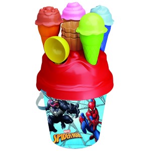 42-2415 ΚΟΥΒΑΔΑΚΙ SPIDERMAN ΣΕΤ ΜΕ ΠΑΓΩΤΑ Φ18cm χονδρική, Καλοκαιρινά χονδρική