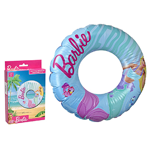42-2486 Κουλούρα θαλάσσης barbie princess Φ 51cm χονδρική, Καλοκαιρινά χονδρική