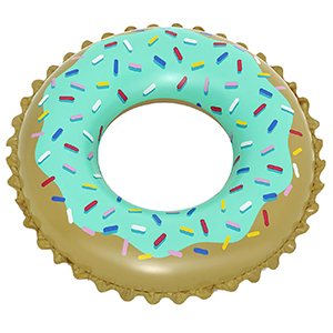 42-2607 Φουσκωτή ρόδα donut bestway Φ91cm χονδρική, Καλοκαιρινά χονδρική