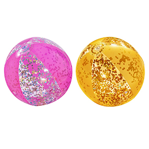 42-2612 Φουσκωτή μπάλα με glitter bestway Φ41cm χονδρική, Καλοκαιρινά χονδρική