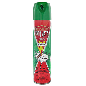 42-2632 ΚΑΤΣΑΡΙΔΟΚΤΟΝΟ SPRAY ENTO MAT S 300ml χονδρική, Καλοκαιρινά χονδρική