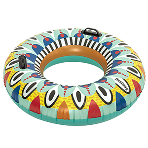42-2649 Σωσίβιο κουλούρα με χερούλια flirty fiesta bestway Φ107cm χονδρική, Καλοκαιρινά χονδρική