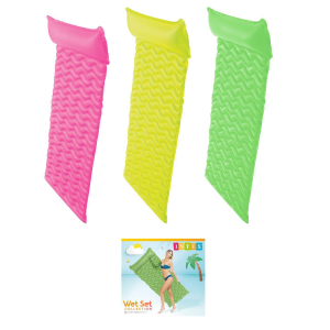 42-2677 ΦΟΥΣΚΩΤΟ ΣΤΡΩΜΑ ΘΑΛΑΣΣΗΣ TOTE-N-FLOAT WAVE MAT INTEX 229x86cm χονδρική, Καλοκαιρινά χονδρική