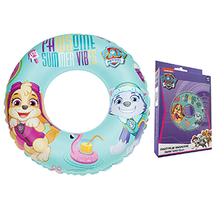42-2685 ΚΟΥΛΟΥΡΑ ΘΑΛΑΣΣΗΣ PAW PATROL GIRL Φ51cm χονδρική, Καλοκαιρινά χονδρική