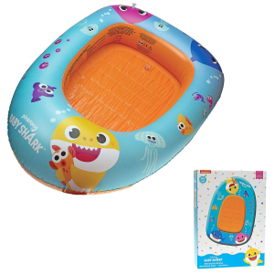 42-2714 ΒΑΡΚΑ ΦΟΥΣΚΩΤΗ BABY SHARK 102x69cm χονδρική, Καλοκαιρινά χονδρική