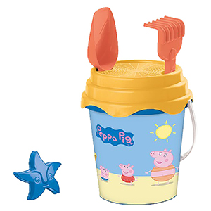 42-2980 ΚΟΥΒΑΔΑΚΙ ΜΕ ΑΞΕΣΟΥΑΡ PEPPA ΣΕΤ 5 ΤΕΜ Φ17cm χονδρική, Καλοκαιρινά χονδρική