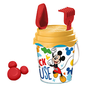 42-2981 ΚΟΥΒΑΔΑΚΙ ΜΕ ΑΞΕΣΟΥΑΡ MICKEY MOUSE ΣΕΤ 5 ΤΕΜ Φ17cm χονδρική, Καλοκαιρινά χονδρική