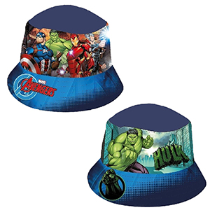 42-2990 ΚΑΠΕΛΟ  ΚΩΝΟΣ AVENGERS Φ47-48cm & 48-49cm χονδρική, Καλοκαιρινά χονδρική
