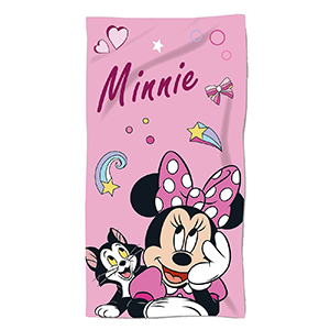 42-3017 ΠΕΤΣΕΤΑ ΘΑΛΑΣΣΗΣ ΜΙΚΡΟΙΝΕΣ MINNIE ΡΟΖ 140x70cm χονδρική, Καλοκαιρινά χονδρική