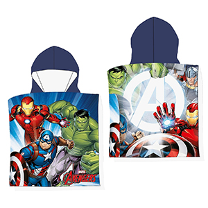 42-3018 ΠΕΤΣΕΤΑ ΘΑΛΑΣΣΗΣ ΠΟΝΤΣΟ ΜΙΚΡΟΙΝΕΣ AVENGERS 100x50cm χονδρική, Καλοκαιρινά χονδρική