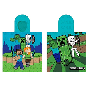 42-3021 ΠΕΤΣΕΤΑ ΘΑΛΑΣΣΗΣ ΠΟΝΤΣΟ ΜΙΚΡΟΙΝΕΣ MINECRAFT 100x50cm χονδρική, Καλοκαιρινά χονδρική