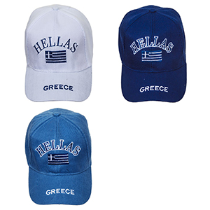 42-566 ΚΑΠΕΛΟ ΤΖΟΚΕΥ GREECE ΑΝΔΡΙΚΟ  χονδρική, Καλοκαιρινά χονδρική
