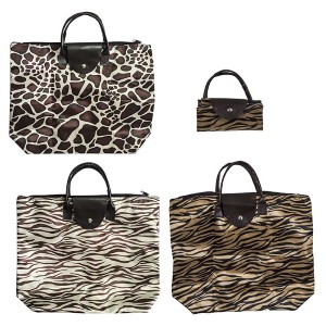 42-633 ΤΣΑΝΤΑ ΠΑΡΑΛΙΑΣ ANIMAL PRINT 46x38x16cm χονδρική, Καλοκαιρινά χονδρική