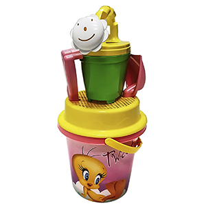 42-768 ΚΟΥΒΑΔΑΚΙ ΠΟΤΙΣΤΗΡΙ TWEETY ΣΕΤ=5ΤΕΜ Φ17cm χονδρική, Καλοκαιρινά χονδρική