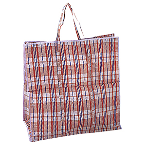 42-971 Τσάντα Λαϊκής Καρό 62x60x30cm χονδρική, Είδη Σπιτιού χονδρική