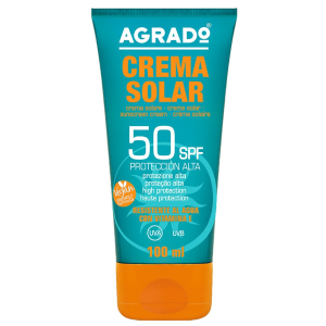 5-100 Αντηλιακή Κρέμα Προσώπου Αδιάβροχη Agrado Spf50 100ml χονδρική, Καλοκαιρινά χονδρική