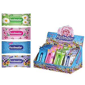 5-117 Υγρά Μαντηλάκια Freshmaker Flower πακ=15τεμ  χονδρική, Αξεσουάρ-Ομορφιά & Υγιεινή χονδρική