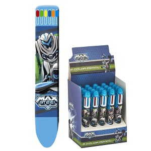 50-1099 ΣΤΥΛΟ 6 ΧΡΩΜΑΤΩΝ MAX STEEL  χονδρική, Σχολικά χονδρική