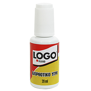 50-1408 Διορθωτικό Υγρό Φιάλη Logo 20ml χονδρική, Σχολικά χονδρική