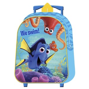 50-1502 ΤΣΑΝΤΑ ΝΗΠΙΟΥ ΤΡΟΛΕΥ FINDING DORY 31x25x10cm χονδρική, Σχολικά χονδρική
