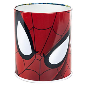 50-2169 ΜΟΛΥΒΟΘΗΚΗ ΜΕΤΑΛΛΙΚΗ SPIDERMAN 12x10cm χονδρική, Σχολικά χονδρική