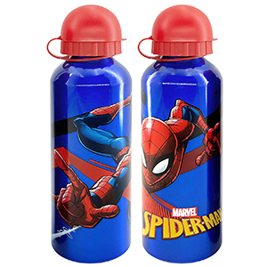 50-2309 Παγούρι Μεταλλικό Spiderman 21x6,5cm   500ml χονδρική, Σχολικά χονδρική