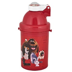 50-2321 ΠΑΓΟΥΡΙ ΠΛΑΣΤΙΚΟ ΜΕ ΚΟΥΜΠΙ SL OF PETS 500ml χονδρική, Σχολικά χονδρική