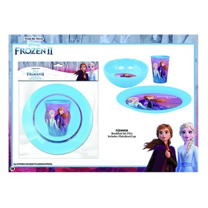 50-2399 ΣΕΤ ΦΑΓΗΤΟΥ FROZEN 2 ΜΕ 3 TEM ΣΕ ΚΟΥΤΙ 28x24x7.5cm χονδρική, Σχολικά χονδρική
