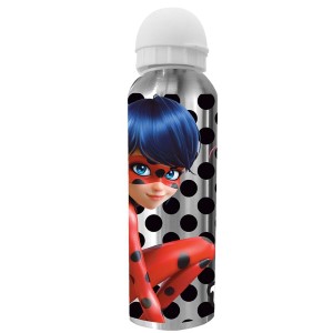 50-2453 ΠΑΓΟΥΡΙ ΜΕΤΑΛΛΙΚΟ LADY BUG 500ml 21x6,5cm   500ml χονδρική, Σχολικά χονδρική