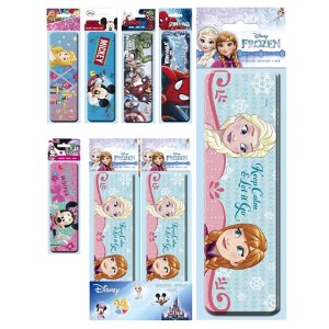 50-2462 ΜΕΤΑΛΛΙΚΗ ΚΑΣΕΤΙΝΑ DISNEY 20x7cm χονδρική, Σχολικά χονδρική