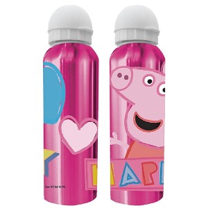 50-2479 ΠΑΓΟΥΡΙ ΜΕΤΑΛΛΙΚΟ PEPPA PIG 500ml χονδρική, Σχολικά χονδρική