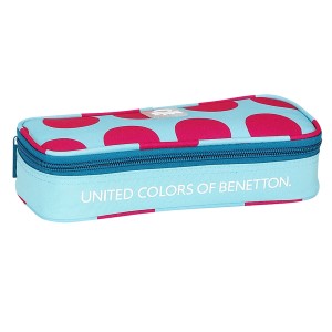 50-2515 ΚΑΣΕΤΙΝΑ ΟΒΑΛ BENETTON ΠΟΥΑ 22x8x5cm χονδρική, Σχολικά χονδρική