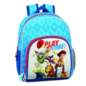 50-2599 ΤΣΑΝΤΑ ΠΛΑΤΗΣ ΝΗΠΙΟΥ ΑΝΑΤΟΜΙΚΗ TOY STORY 34x28x10cm χονδρική, Σχολικά χονδρική