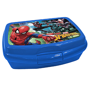 50-2603 Δοχείο Πλαστικό Φαγητού Spiderman 16,5x12,5x6cm   600ml χονδρική, Σχολικά χονδρική