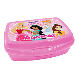 50-2605 Δοχείο Πλαστικό Φαγητού Princess 16,5x12,5x6cm 600ml χονδρική, Σχολικά χονδρική
