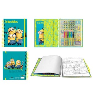 50-2608 ΣΕΤ ΖΩΓΡΑΦΙΚΗΣ MINIONS  χονδρική, Σχολικά χονδρική