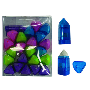 50-2650 Ξύστρα Βαρελάκι με Γόμα 6x3cm χονδρική, Σχολικά χονδρική