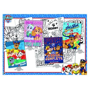 50-2716 ΜΠΛΟΚ ΠΑΙΔΙΚΗΣ ΖΩΓΡΑΦΙΚΗΣ 8Φ PAW PATROL 29,7x21cm χονδρική, Σχολικά χονδρική