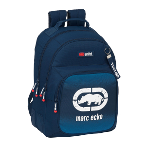 50-2723 ΤΣΑΝΤΑ ΠΛΑΤΗΣ ΑΝΑΤΟΜΙΚΗ ECKO GRAFFITI 42χ33χ15cm χονδρική, Σχολικά χονδρική