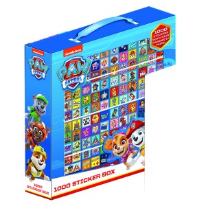 50-2746 ΑΥΤΟΚΟΛΛΗΤΑ ΡΟΛΟ PAW PATROL 1000 ΤΕΜ ΣΕ ΚΟΥΤΑΚΙ  χονδρική, Σχολικά χονδρική