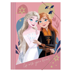 50-2758 ΝΤΟΣΙΕ ΧΑΡΤΙΝΟ ΛΑΣΤΙΧΟ FROZEN 2 25x35cm χονδρική, Σχολικά χονδρική