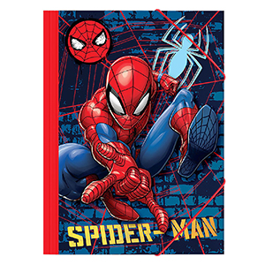 50-2759 Ντοσιέ Χάρτινο Λάστιχο Spiderman 25x35cm χονδρική, Σχολικά χονδρική
