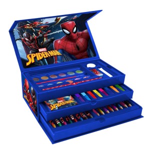 50-2822 ΣΕΤ ΖΩΓΡΑΦΙΚΗΣ SPIDERMAN 52TEM 27x14x10cm χονδρική, Σχολικά χονδρική