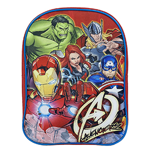 50-2837 ΤΣΑΝΤΑ ΠΛΑΤΗΣ ΝΗΠΙΟΥ AVENGERS 28cm χονδρική, Σχολικά χονδρική