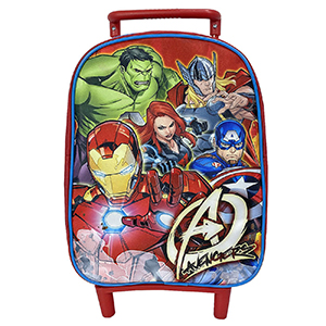 50-2842 ΤΣΑΝΤΑ ΤΡΟΛΕΥ ΝΗΠΙΟΥ AVENGERS 28cm χονδρική, Σχολικά χονδρική