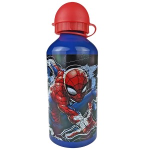 50-2884 ΠΑΓΟΥΡΙ ΑΛΟΥΜΙΝΙΟΥ SPIDERMAN 500ml χονδρική, Σχολικά χονδρική