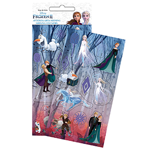 50-2891 Αυτοκόλλητα Puffi Shining Frozen 2 21x10cm χονδρική, Σχολικά χονδρική