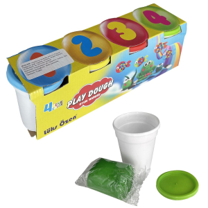 50-2945 Ζυμαράκια σετ=4 Βαζάκια 400gr Net(4x100gr) χονδρική, Σχολικά χονδρική