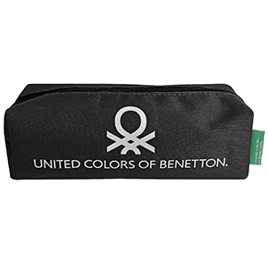 50-2967 Κασετίνα Μαύρη United Colors of Benetton 20x6cm χονδρική, Σχολικά χονδρική